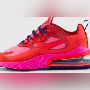 Nike Women’s Air Max React Mystic Red Pink Blast Excellent Pre Loved Condition